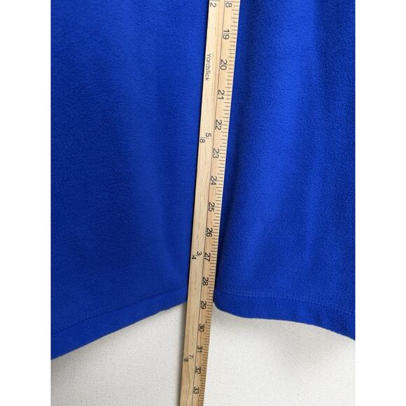 Lands End Men’s Blue Sz XXL Fleece Men’s Full Zip Jacket Zip Pockets - Picture 7 of 15